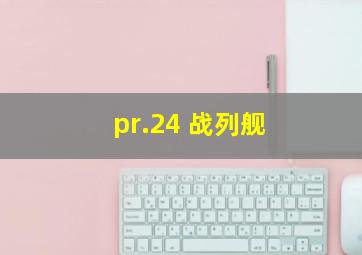 pr.24 战列舰